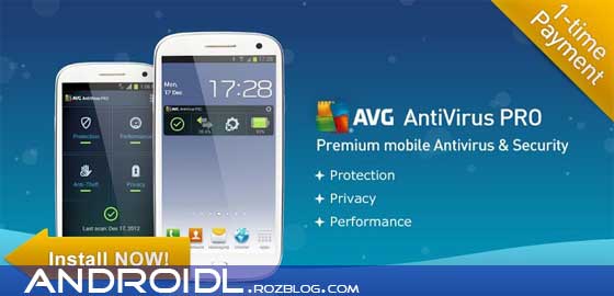  آنتی ویروس قدرتمند Mobile AntiVirus Security PRO v3.2.1
